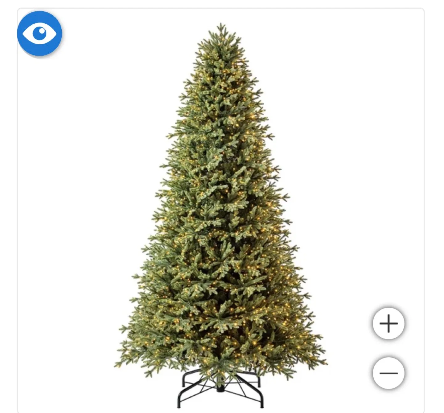 9ft Pre-Lit LED Artificial Christmas Tree