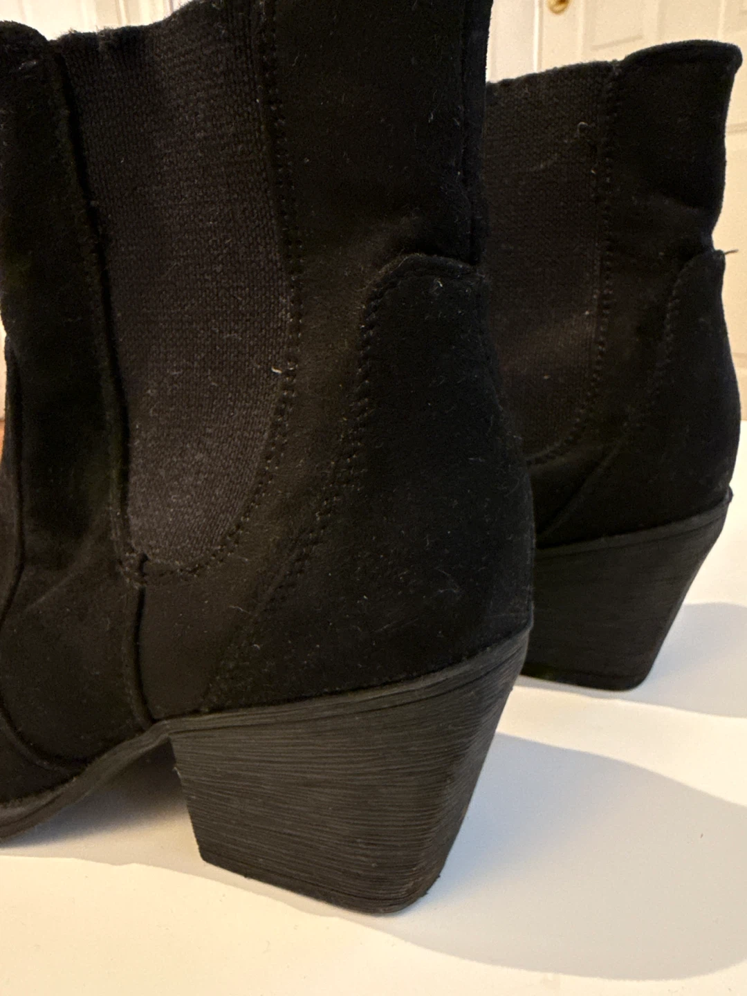 Black Ankle Boots, Size 7 - photo 4