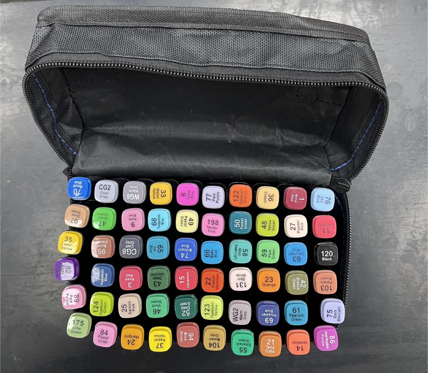 Dual Tip Marker Set 60pcs   2 for $20 - photo 2
