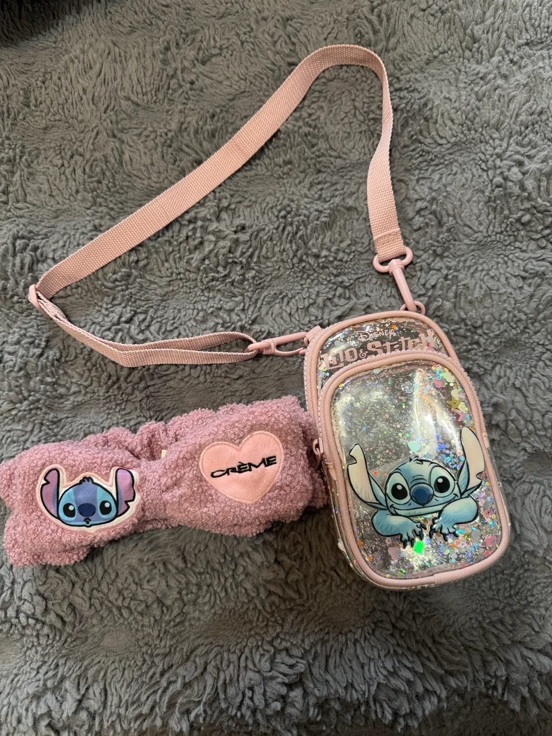 Disney Lilo & Stitch Bag and Crème Headband