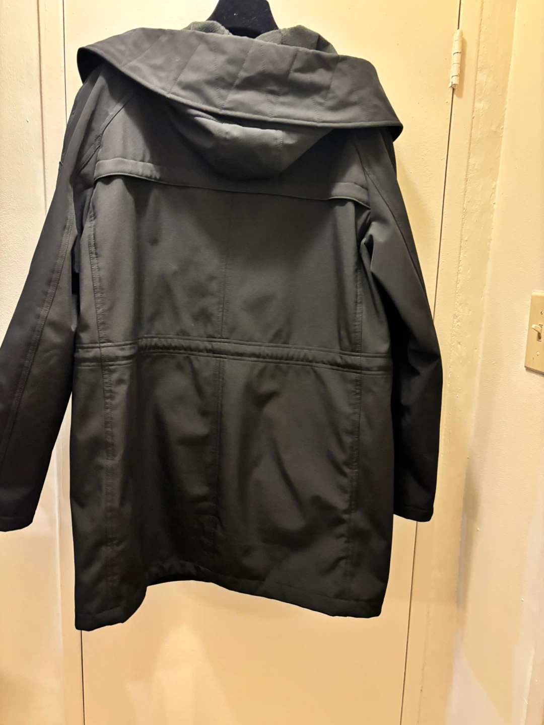DKNY Black Parka - Size Large - photo 5