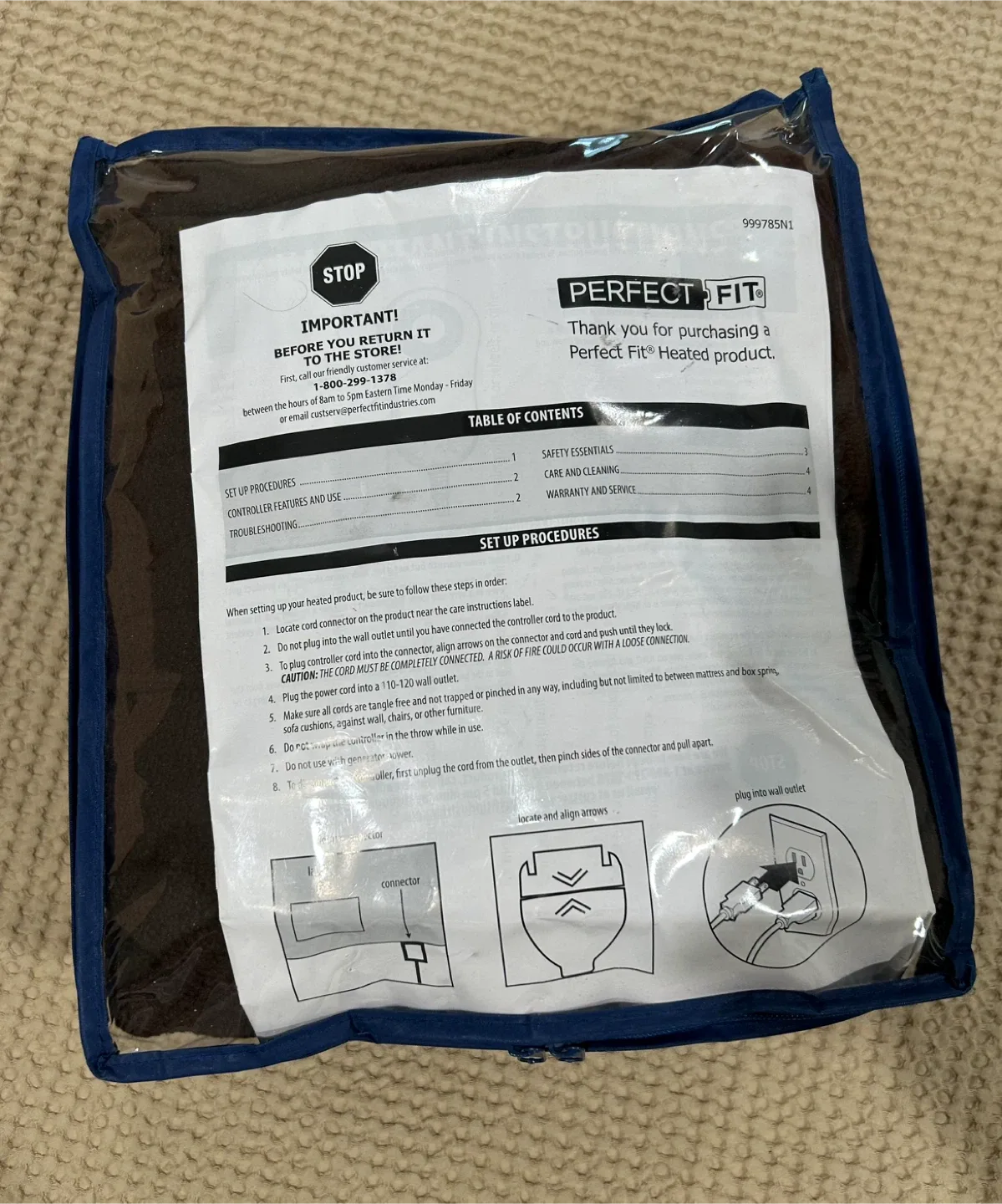 Serta Reversible Microfleece & Sherpa Heated Throw - New! image indicator(2)