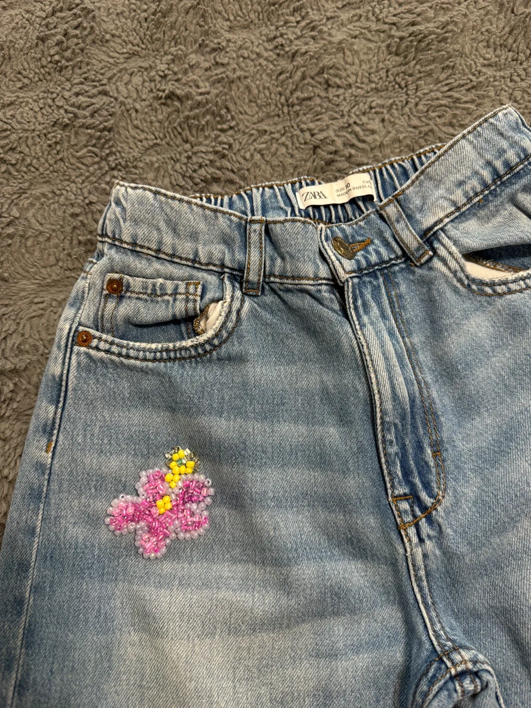 Zara Girl's Jeans Size 10 image indicator(6)