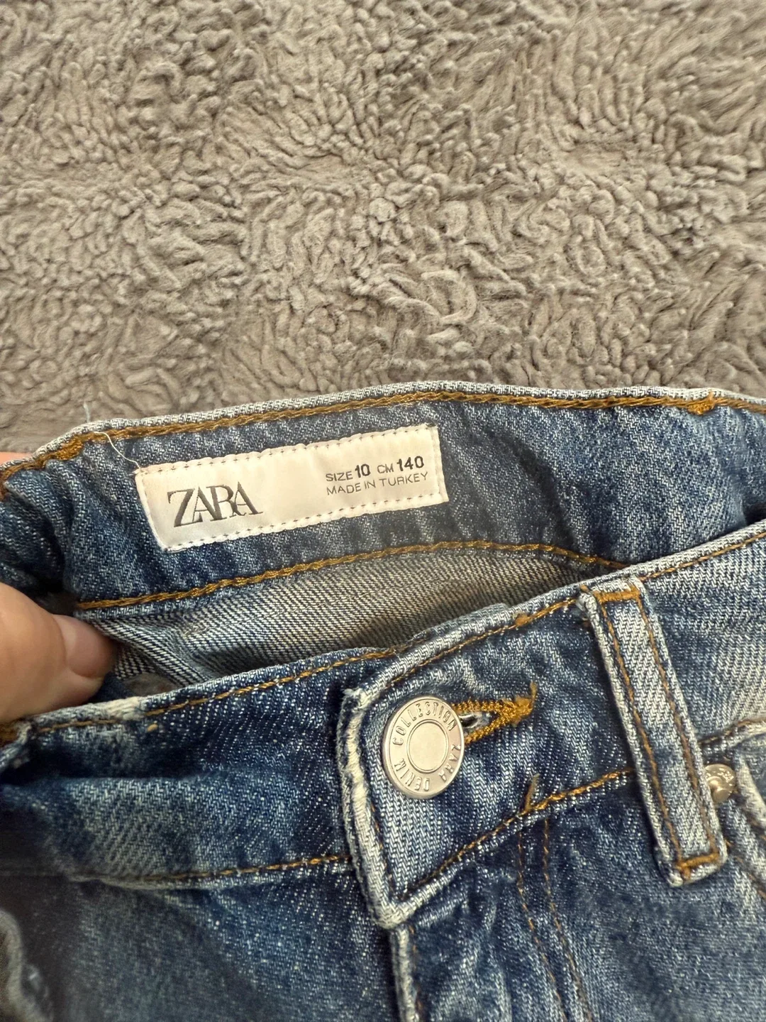 Zara Girl's Jeans Size 10 image indicator(3)