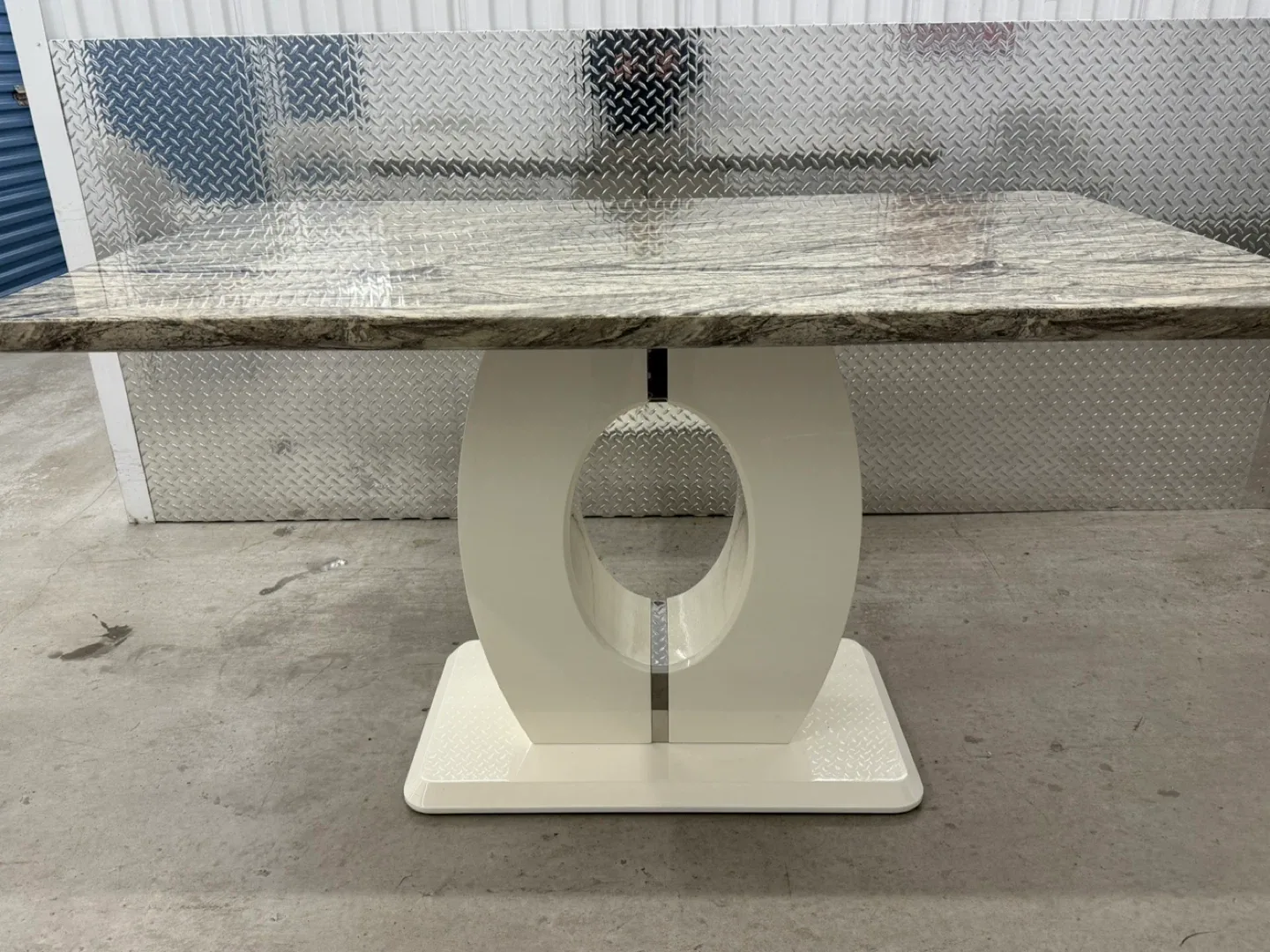 Dining Bar Table Marble 6 person. image indicator(2)