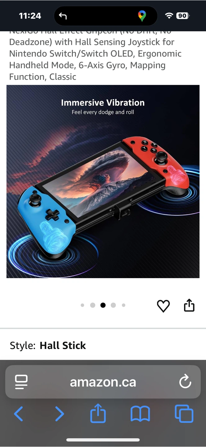 NexiGo  Gripcon for Switch/OLED - Classic - photo 5