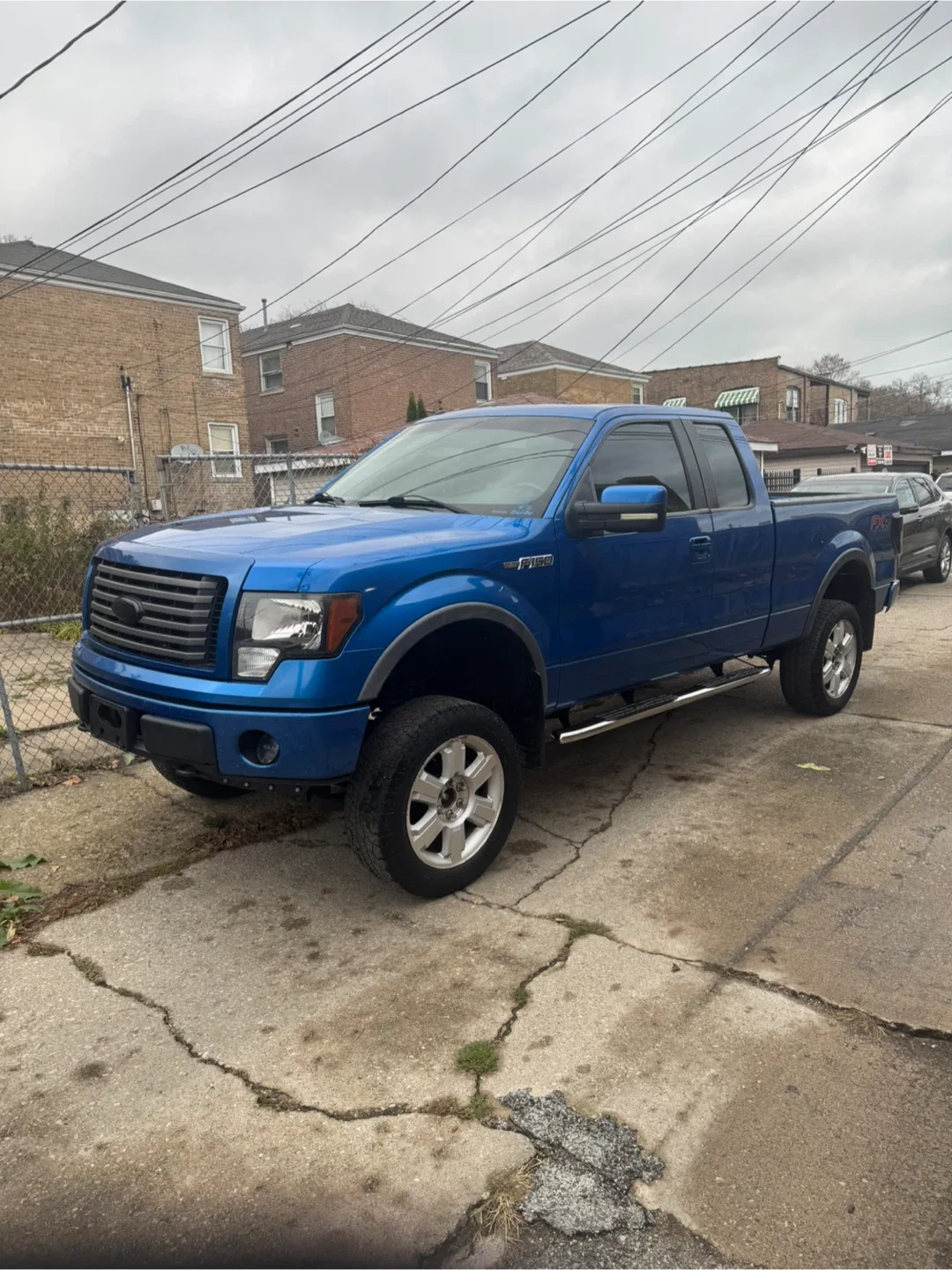 2012 Ford F-150 FX4 Blue Truck