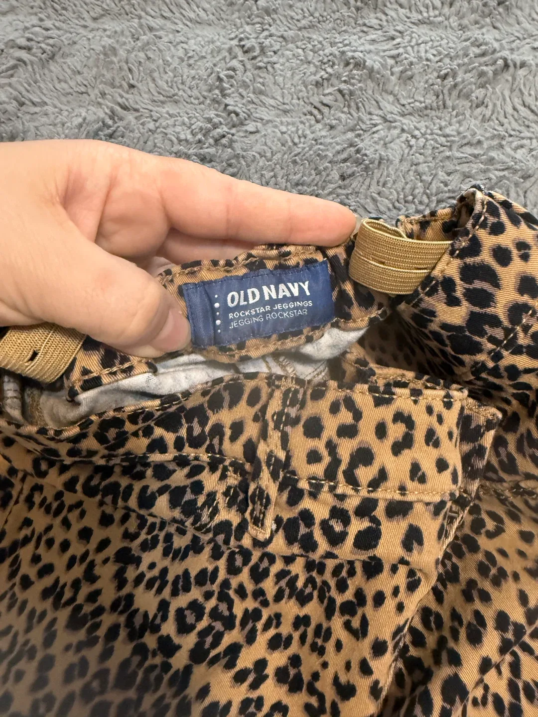 Old Navy Rockstar Jeggings - Leopard Print image indicator(3)