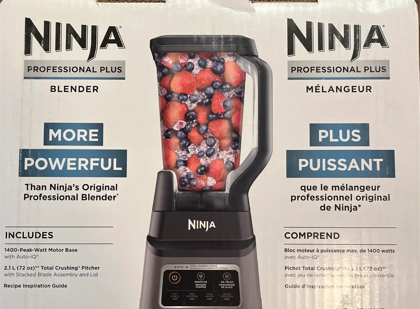 Ninja Professional Plus Blender - Like New!