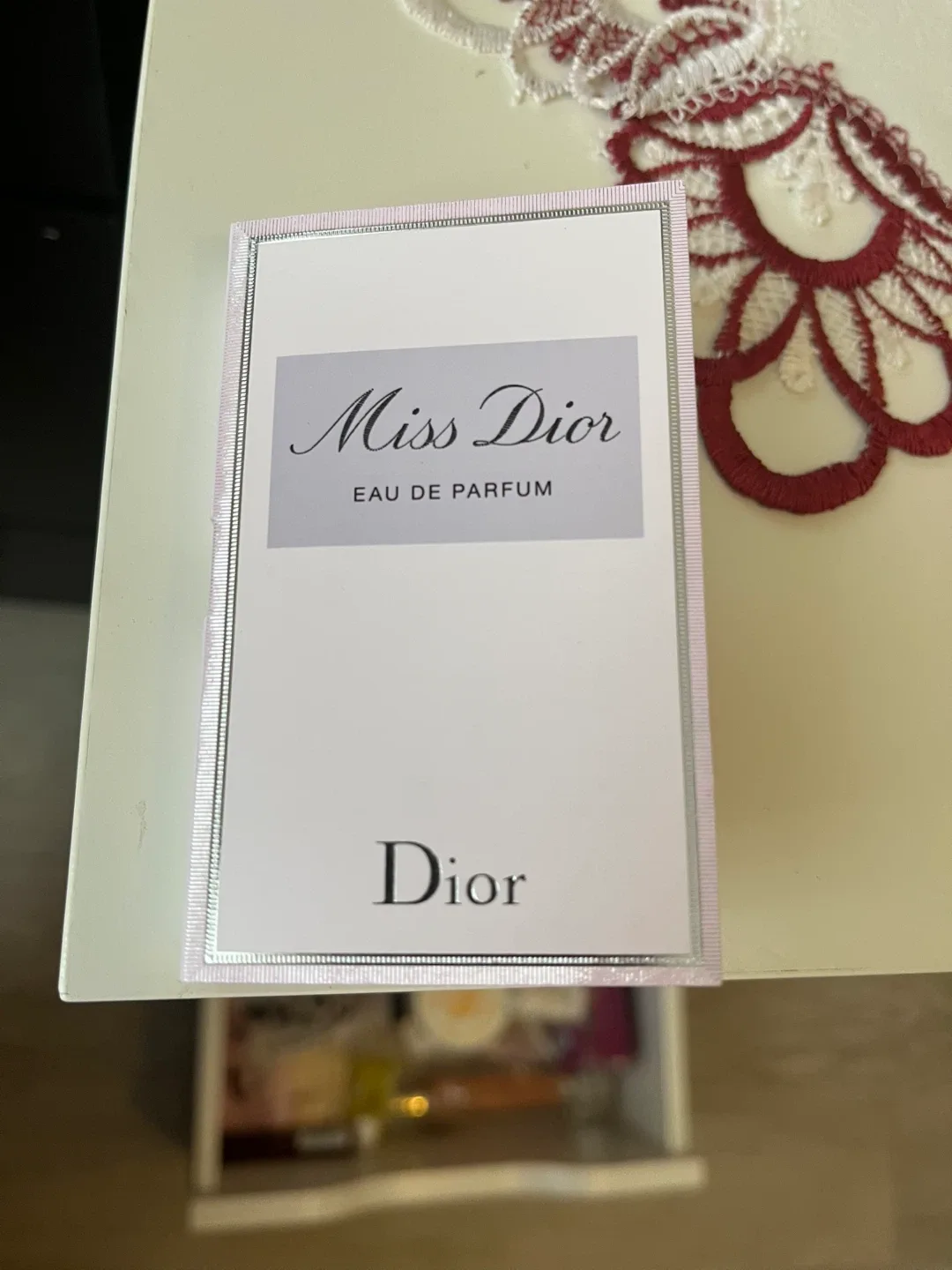 DIOR FRAGRANCE SAMPLE