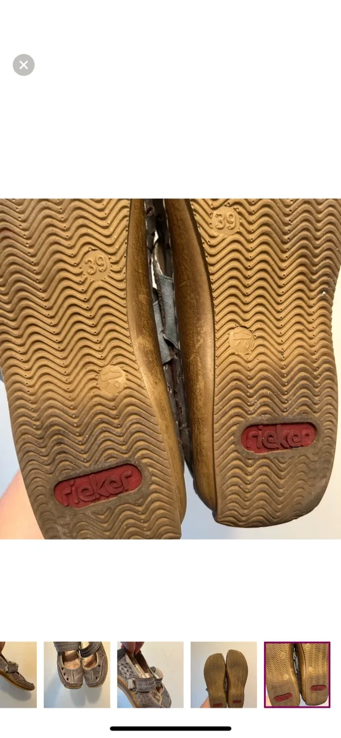 Rieker Mary Jane Shoes - Size 39 image indicator(6)