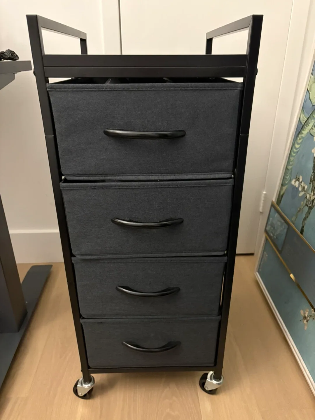 4 drawer fabric dresser