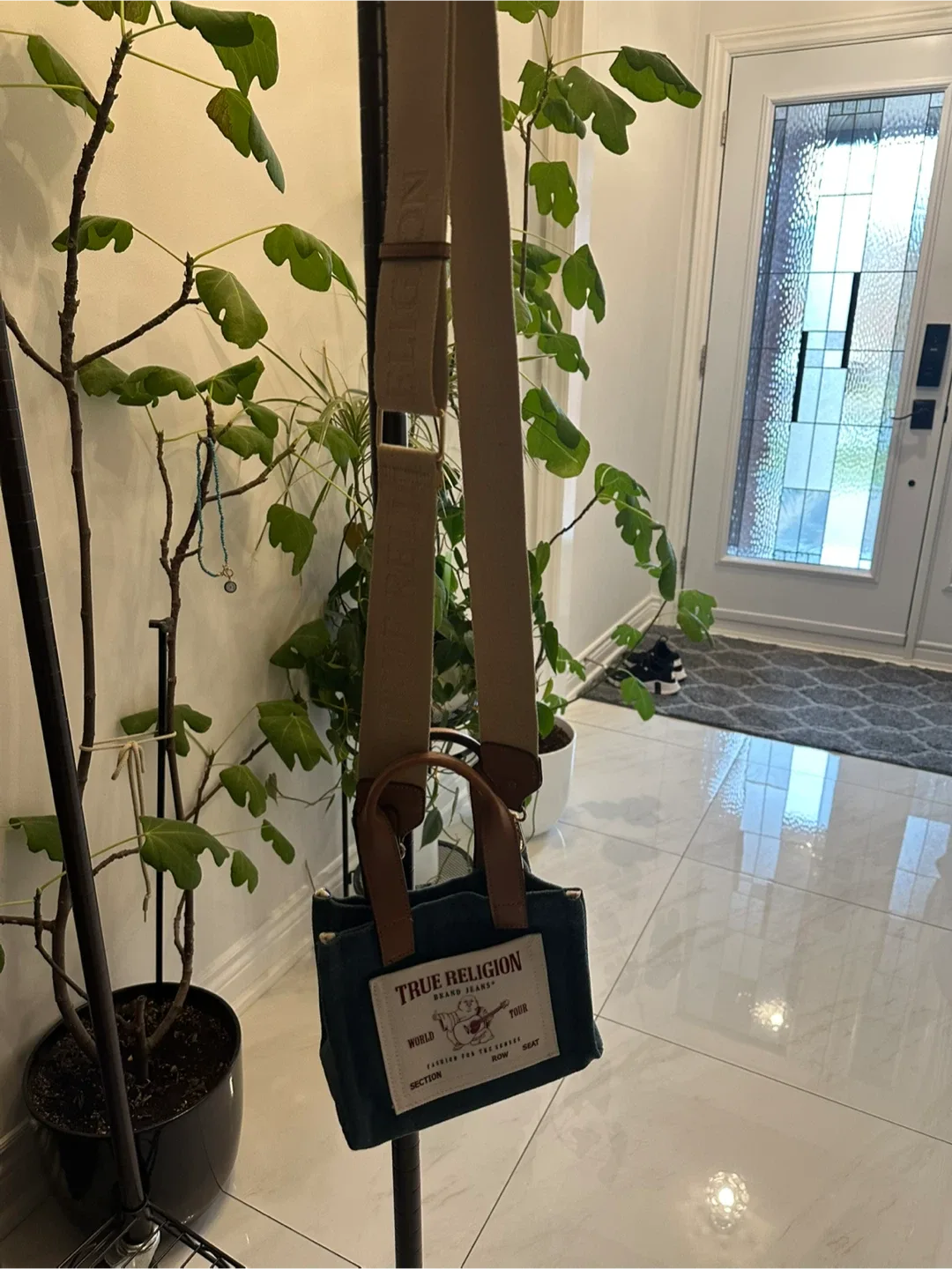 True Religion Denim Tote Bag