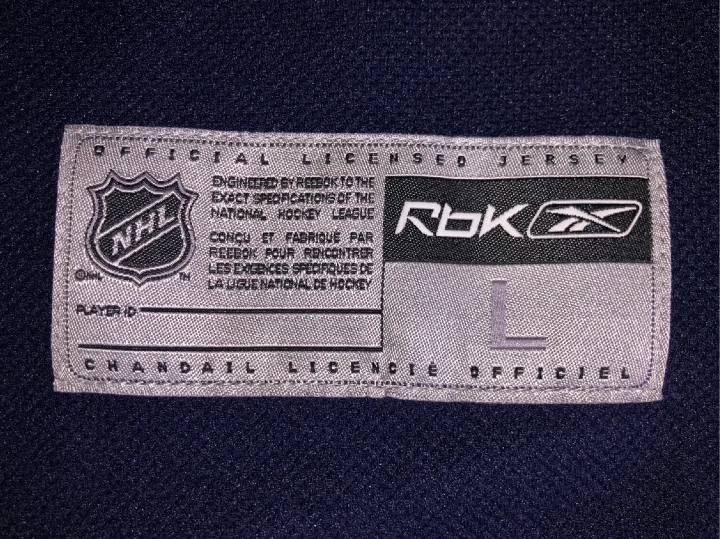 Reebok NHL Edmonton Oilers Jersey - Size L image indicator(4)