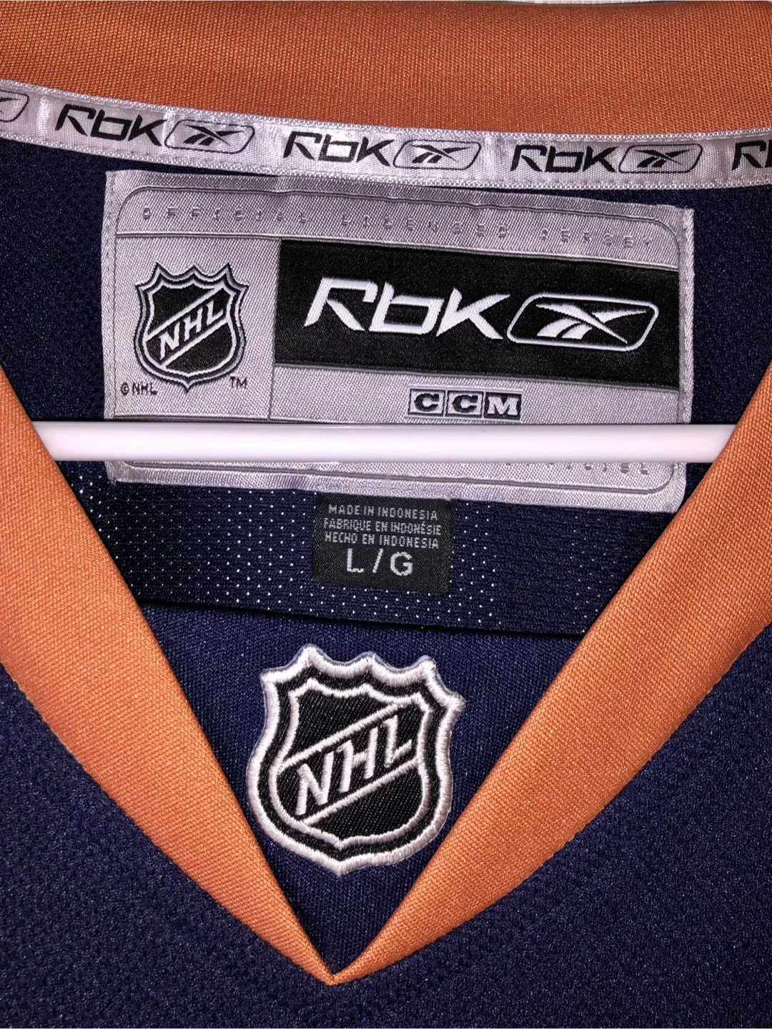 Reebok NHL Edmonton Oilers Jersey - Size L image indicator(2)