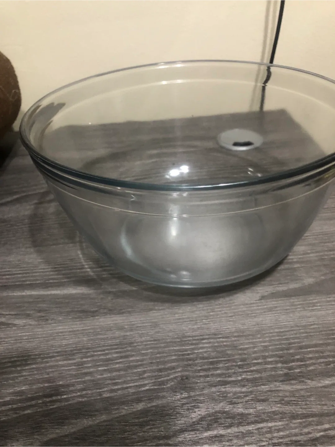 Heavy Glass Mixing Bowl - 10 inch diameter image indicator(3)