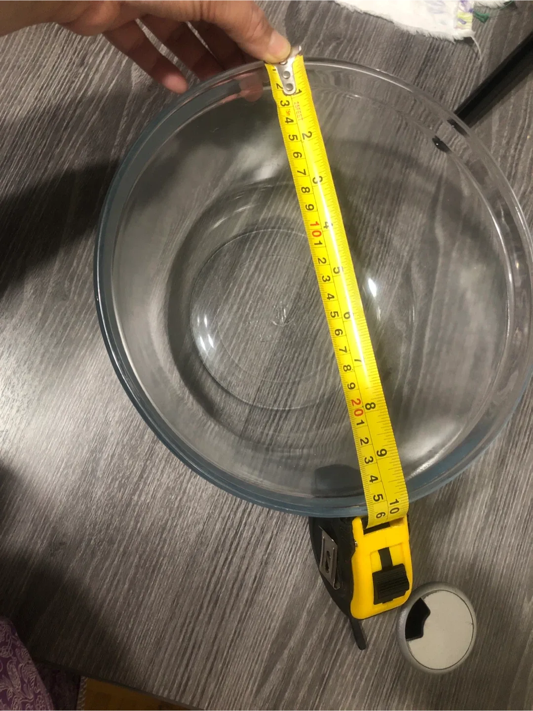 Heavy Glass Mixing Bowl - 10 inch diameter image indicator(5)