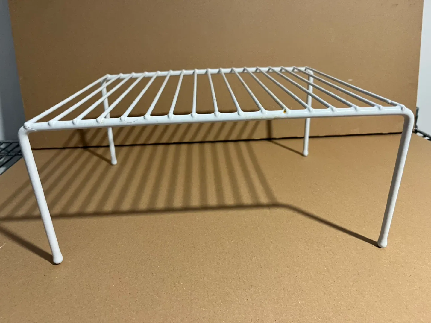 White Metal Kitchen Shelf Organizer image indicator(5)