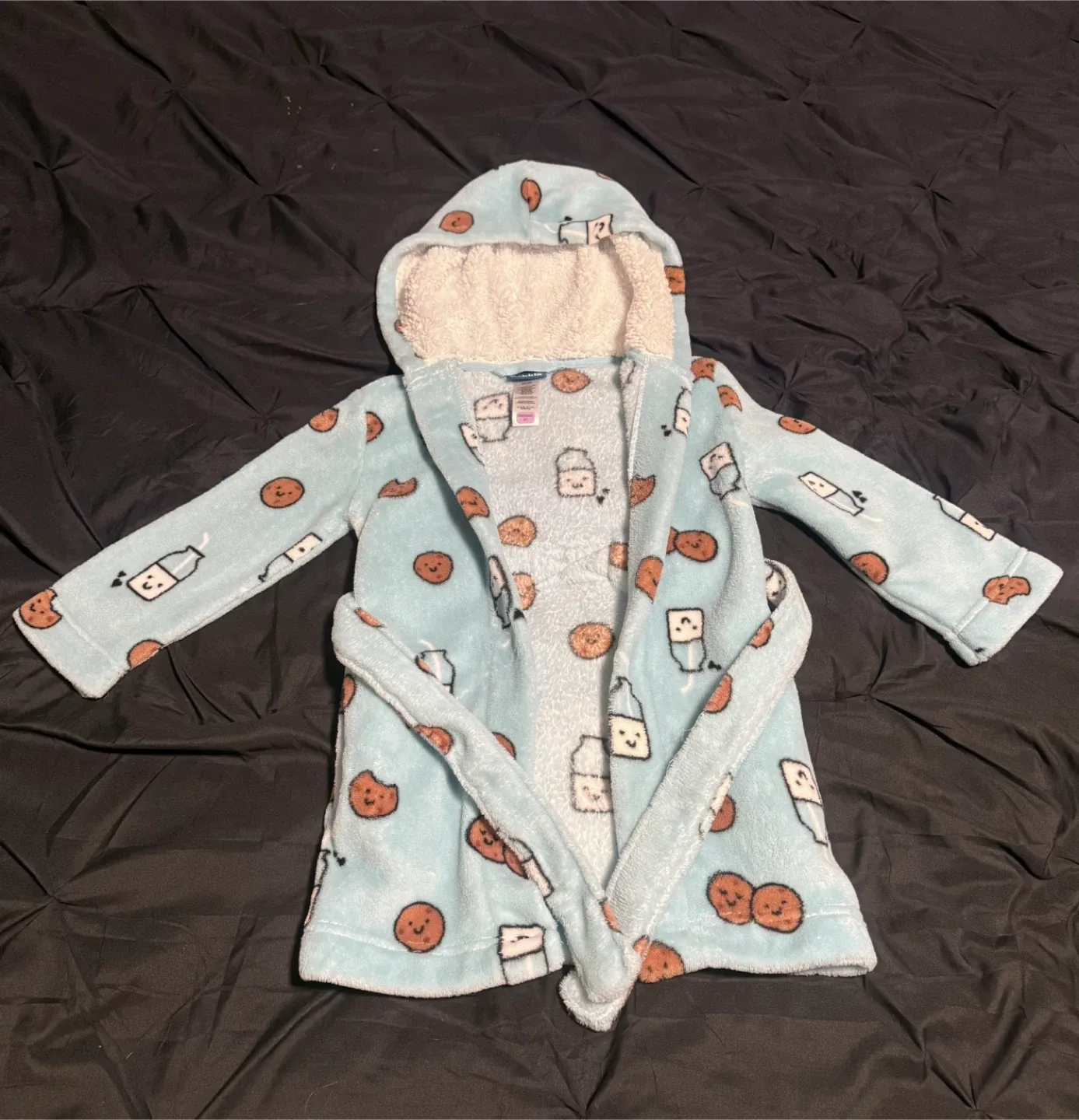 Pekkle Kids Hooded Robe, Size 4/5