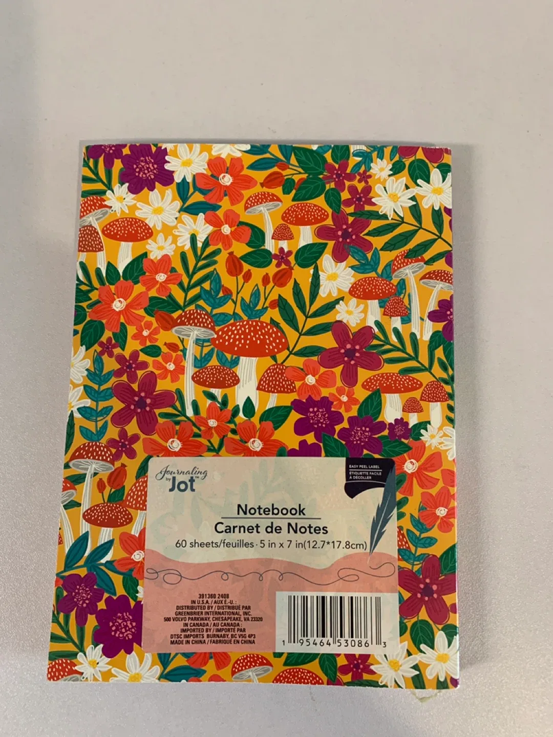 Journaling Jot Notebook - 60 Sheets - 5x7 #freecycle image indicator(3)