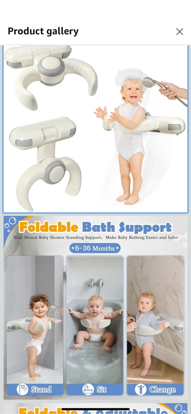 Foldable Bath Support, 6-36 Months