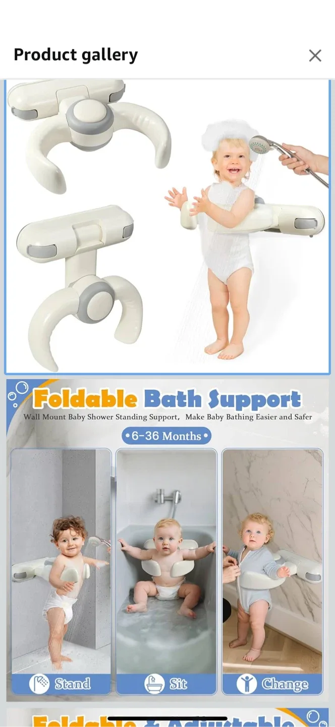 Foldable Bath Support, 6-36 Months