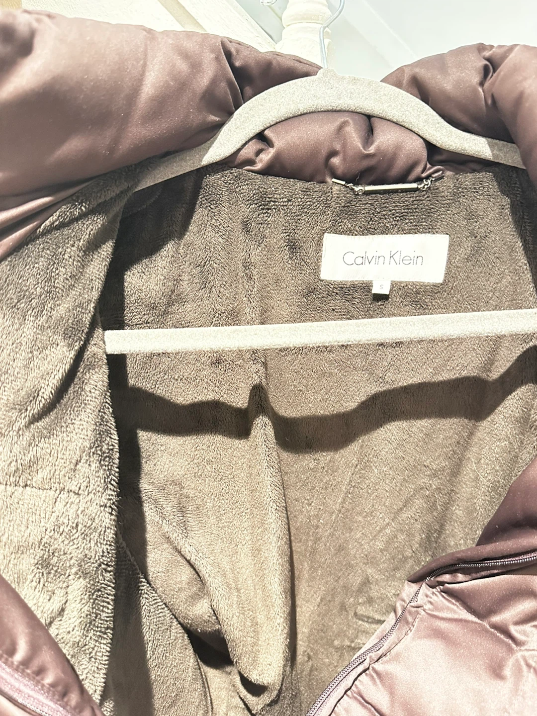 Calvin Klein Brown Puffer Jacket - photo 4