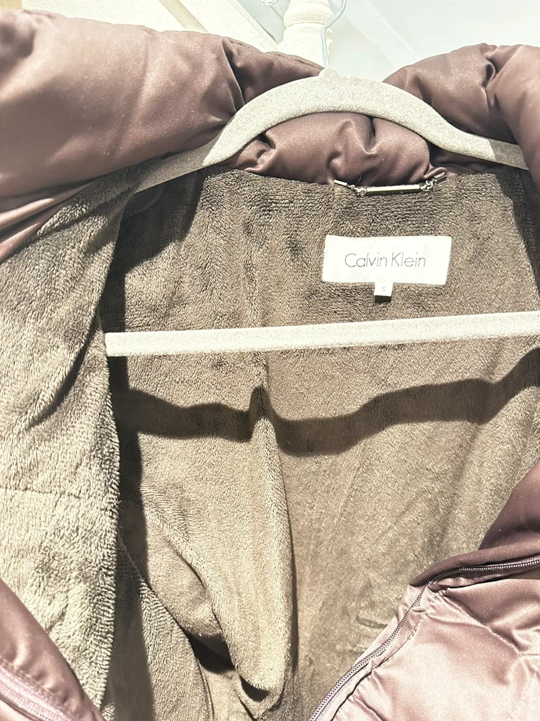 Calvin Klein Brown Puffer Jacket image indicator(4)