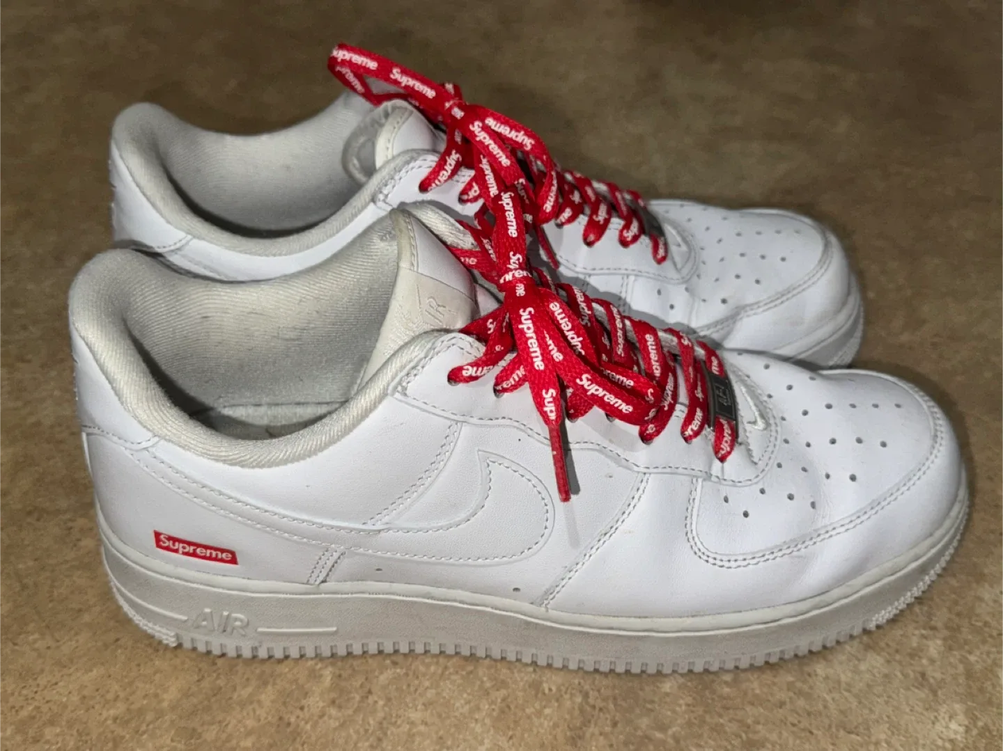 Nike Air Force 1 Supreme White