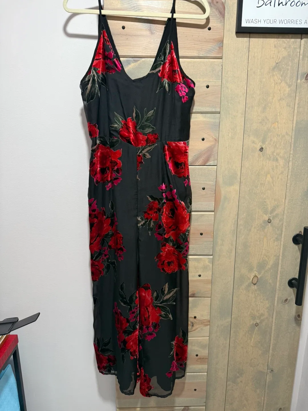 Ett Twa by Anthropologie Floral Jumpsuit - Size M image indicator(3)