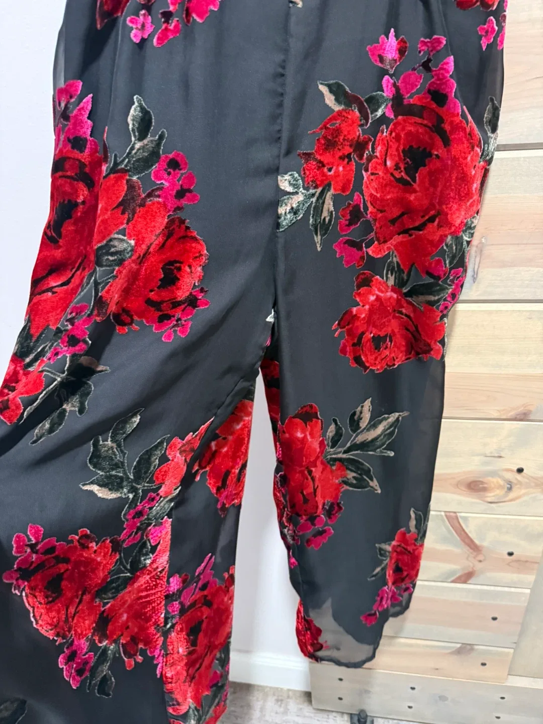 Ett Twa by Anthropologie Floral Jumpsuit - Size M image indicator(4)