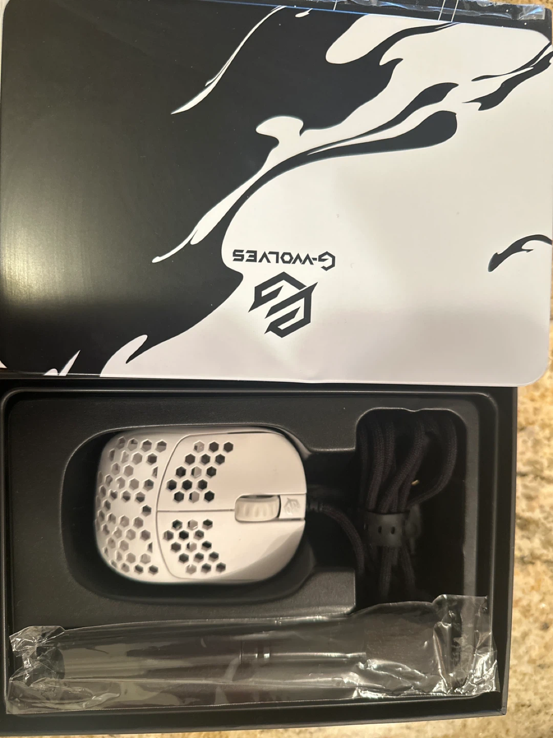 G-Wolves Husky Hsk Wired Gaming Mouse (White) - photo 2