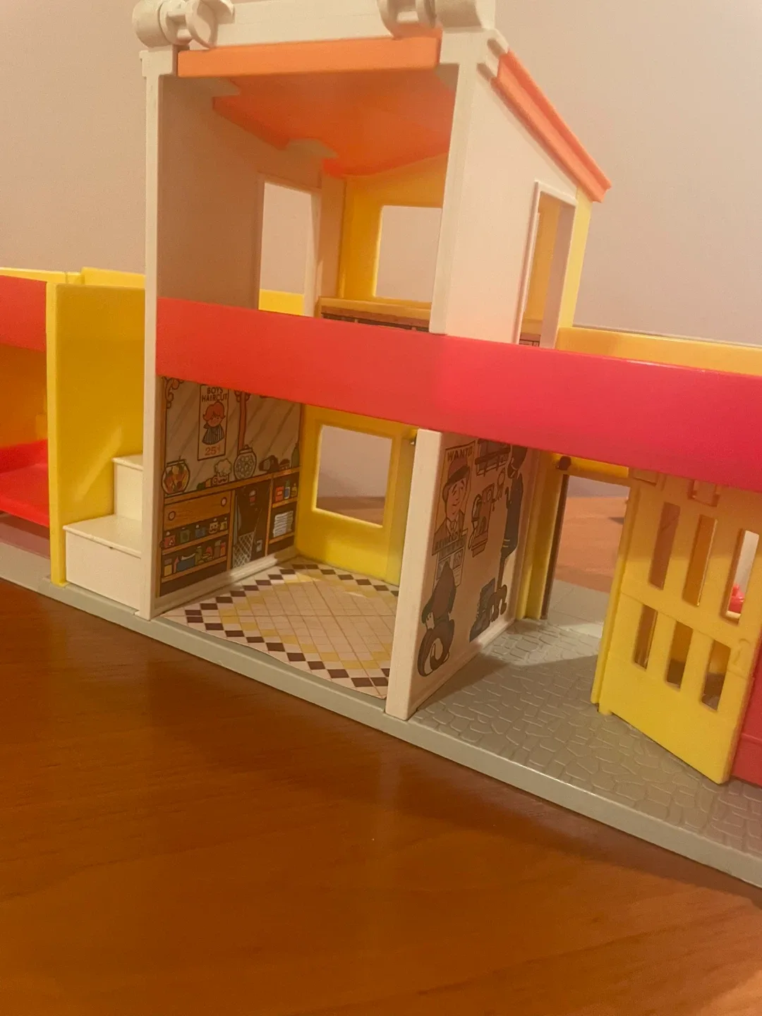 1973 Fisher-Price Little People Play Family Village toy set image indicator(7)