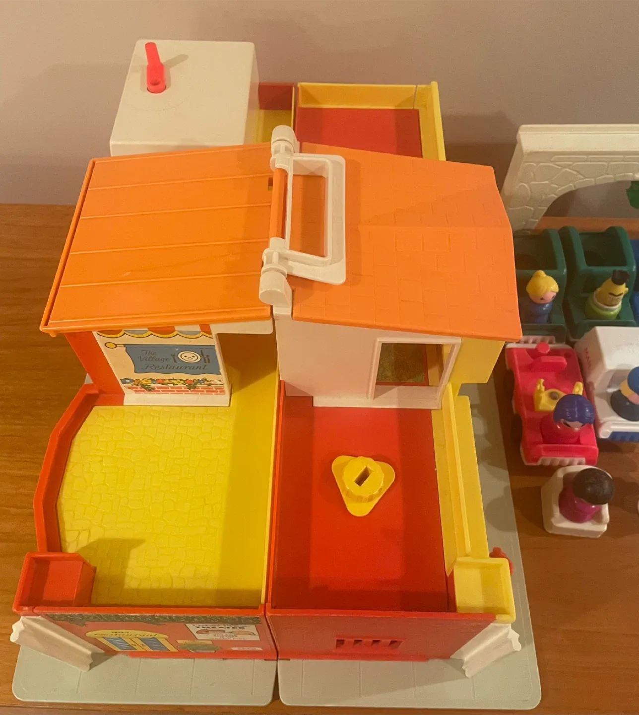 1973 Fisher-Price Little People Play Family Village toy set image indicator(8)