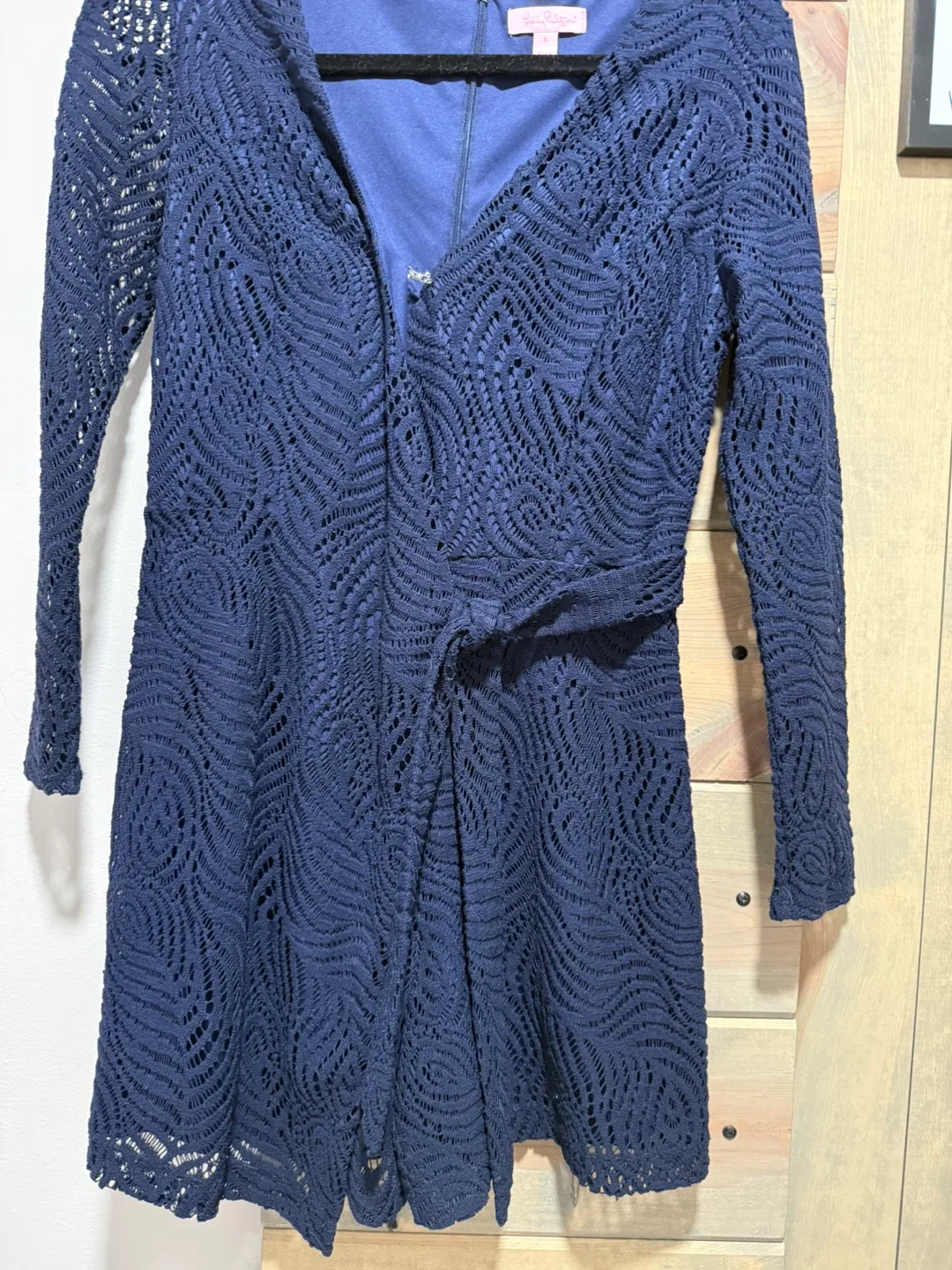 Lilly Pulitzer Blue Lace Romper - Size S