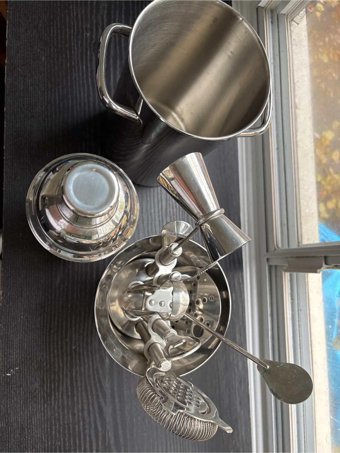 Stainless Steel Cocktail Shaker Set - photo 2