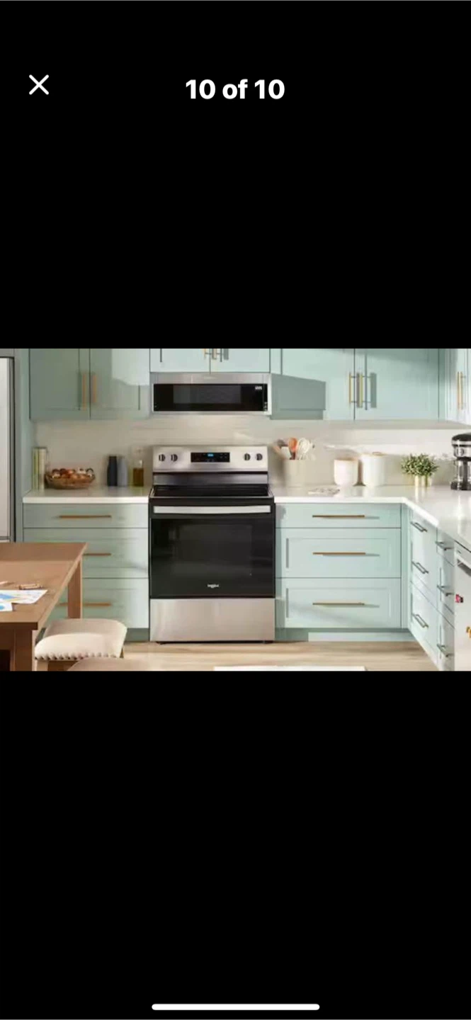 Whirlpool 30 in. 4 Burner Electric Range - photo 4