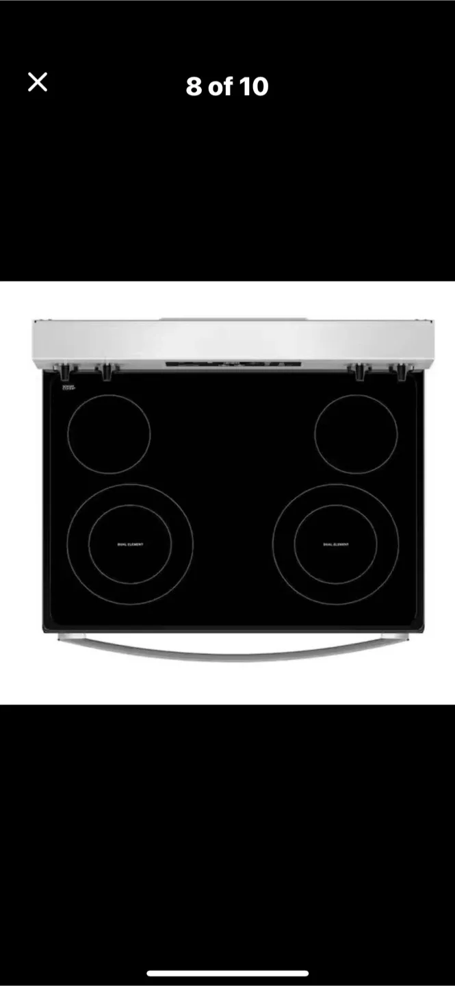 Whirlpool 30 in. 4 Burner Electric Range image indicator(6)