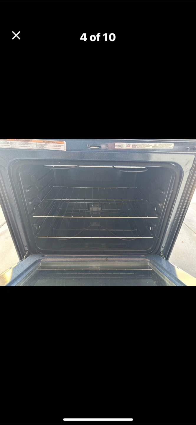 Whirlpool 30 in. 4 Burner Electric Range