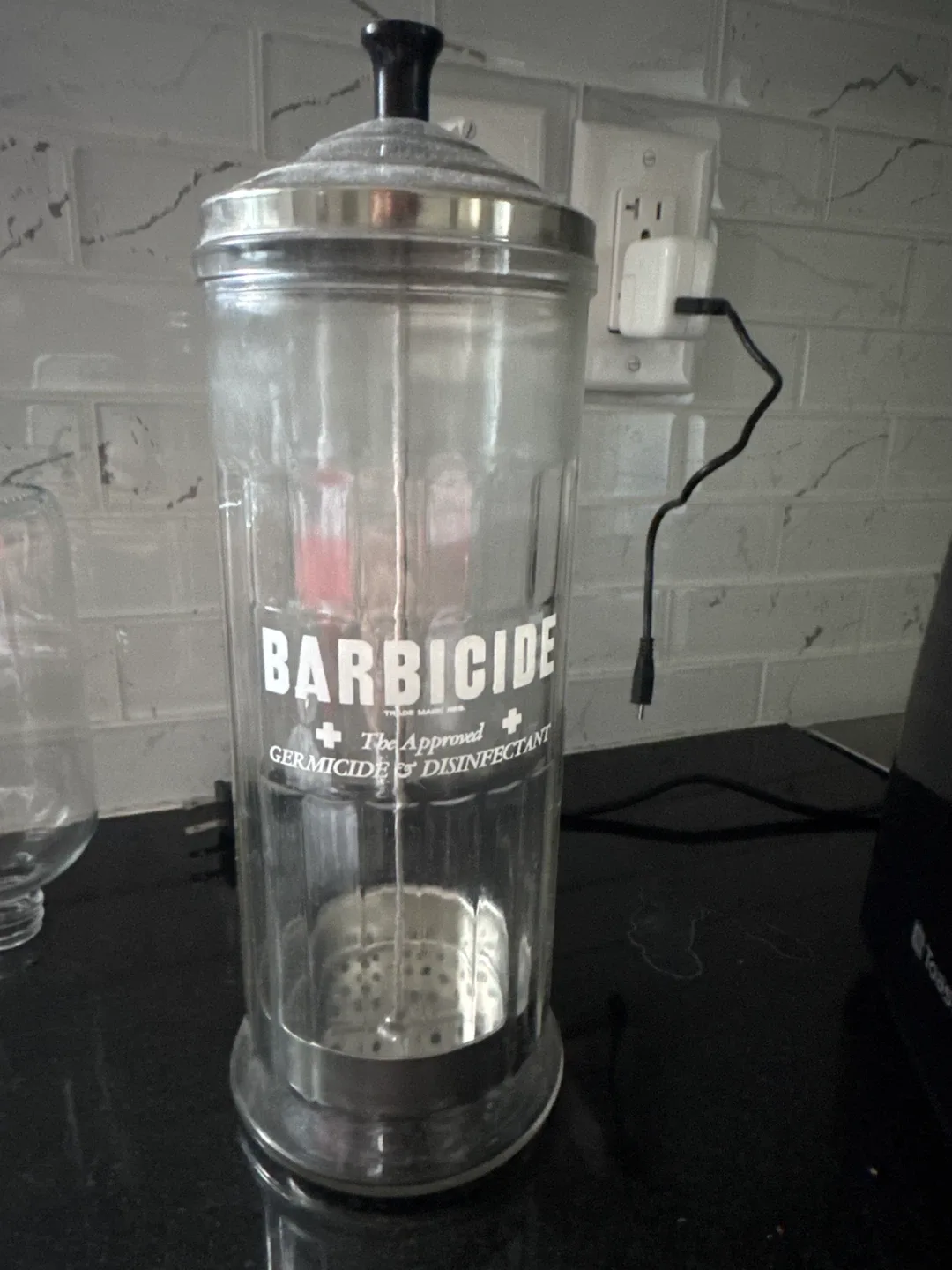 Barbicide Germicide Disinfectant Jar
