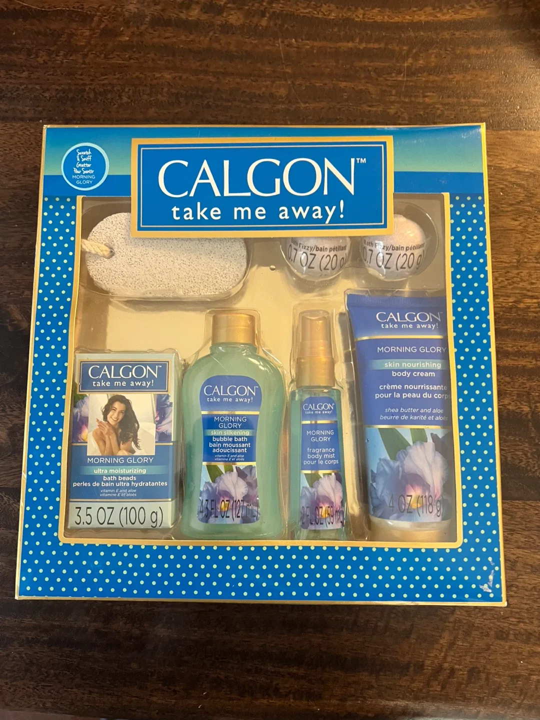 NEW Calgon Take Me Away! Morning Glory Gift Set