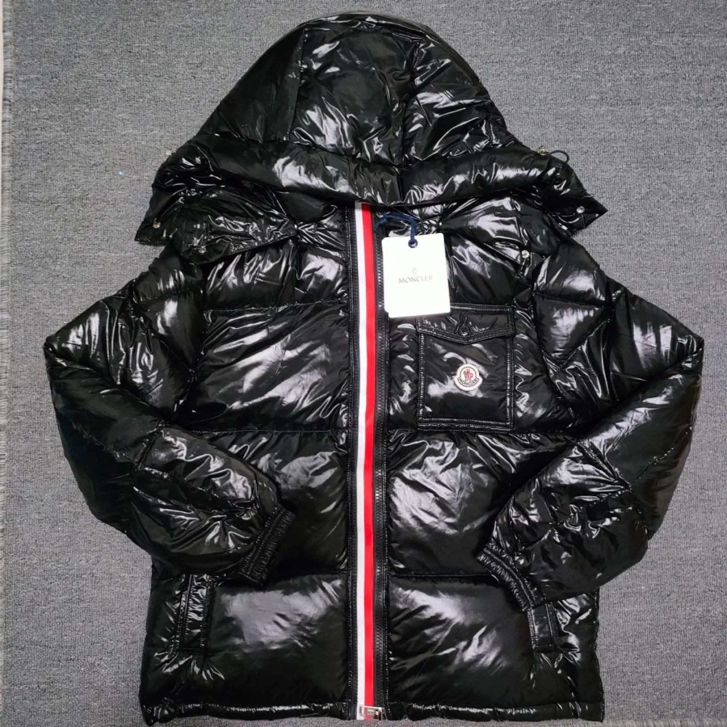 Moncler Black Puffer Jacket