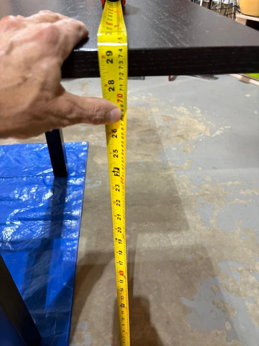 IKEA Extendable Dining Table - Black-Brown image indicator(4)