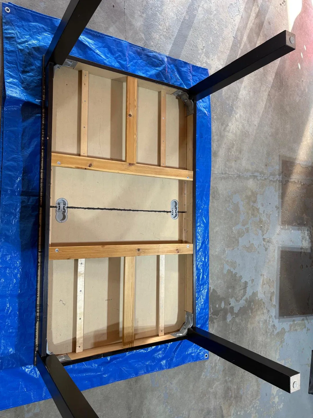 IKEA Extendable Dining Table - Black-Brown image indicator(7)