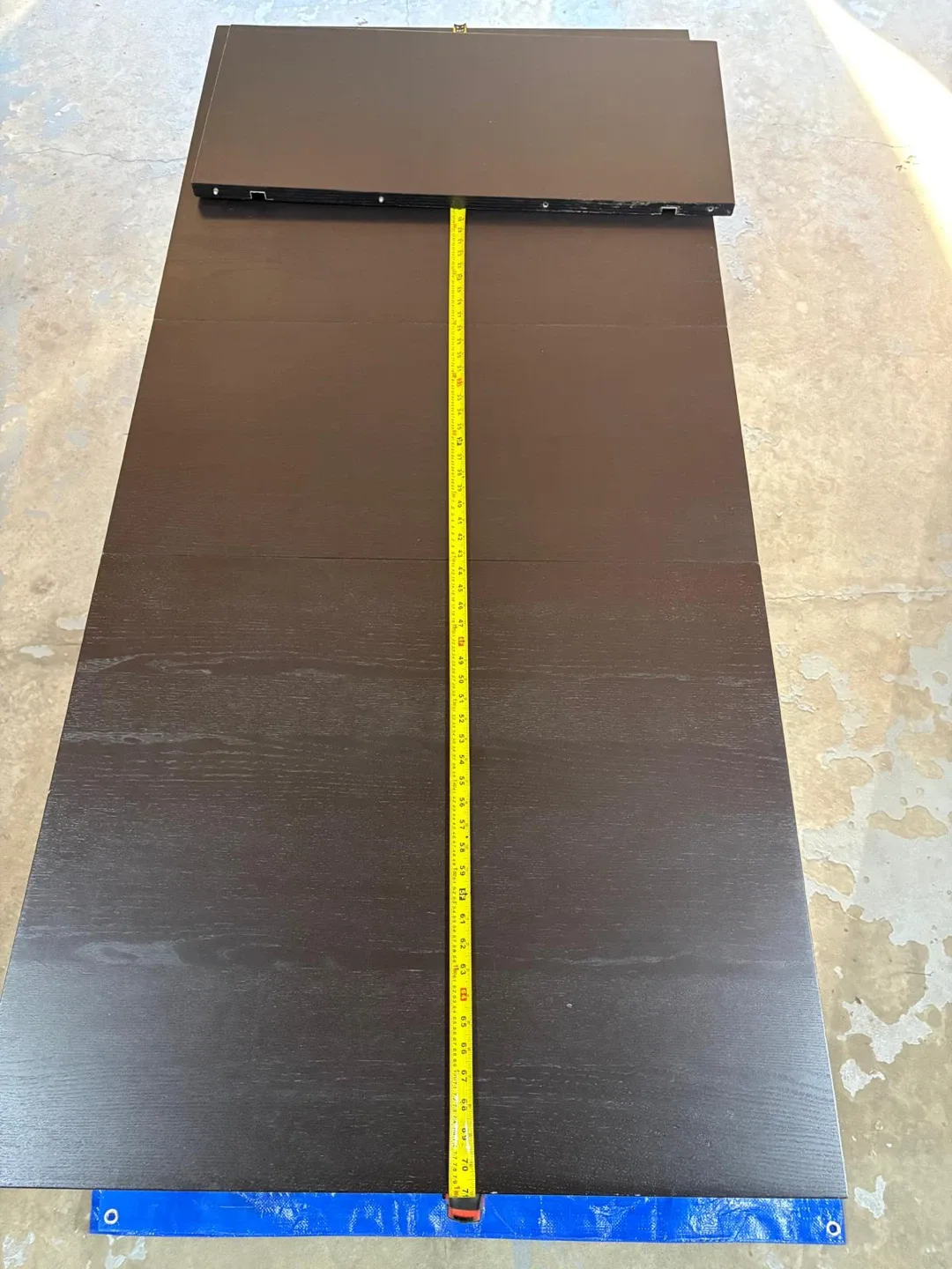 IKEA Extendable Dining Table - Black-Brown image indicator(6)