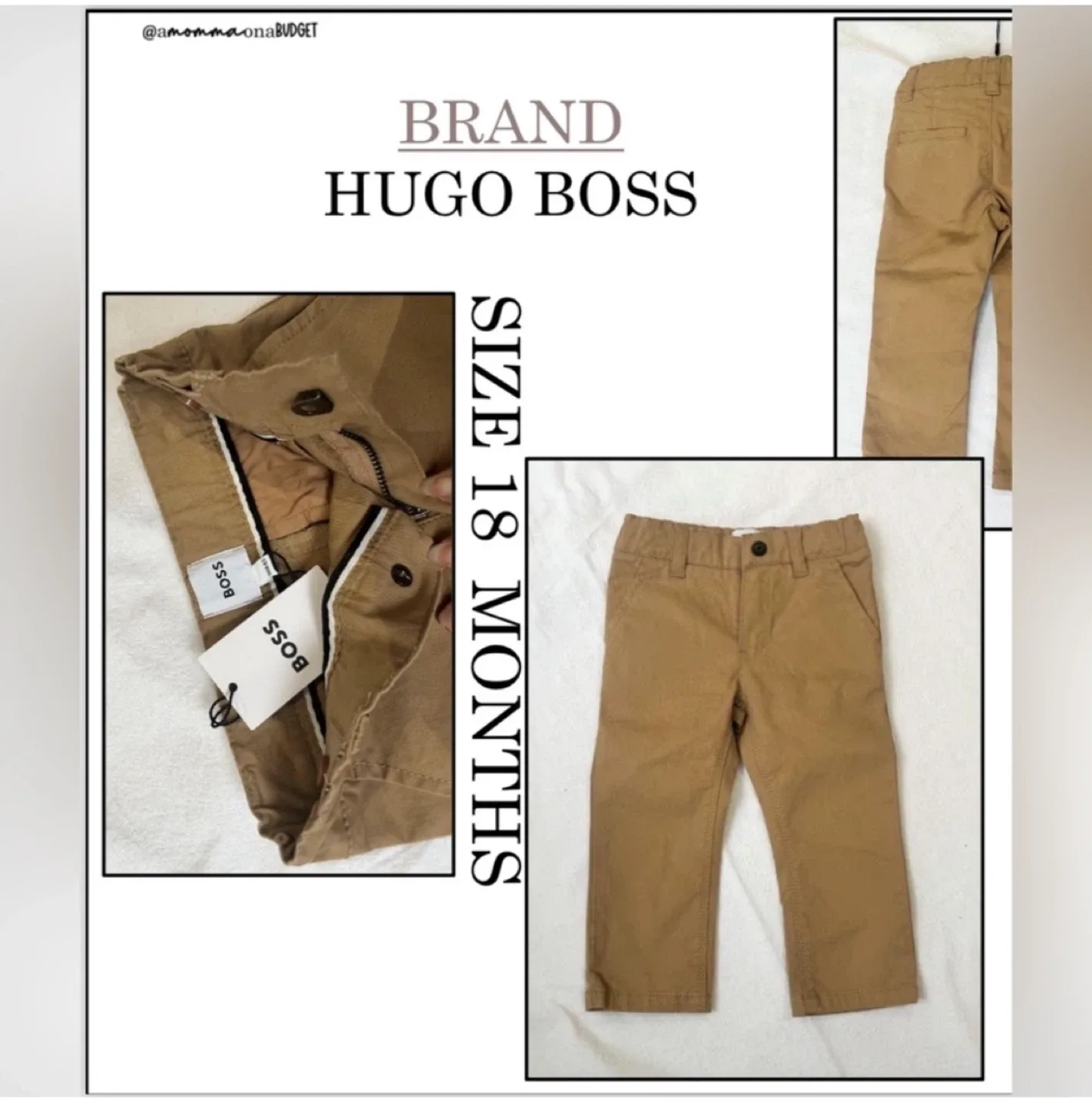 Hugo Boss Pants - Size 18 Months