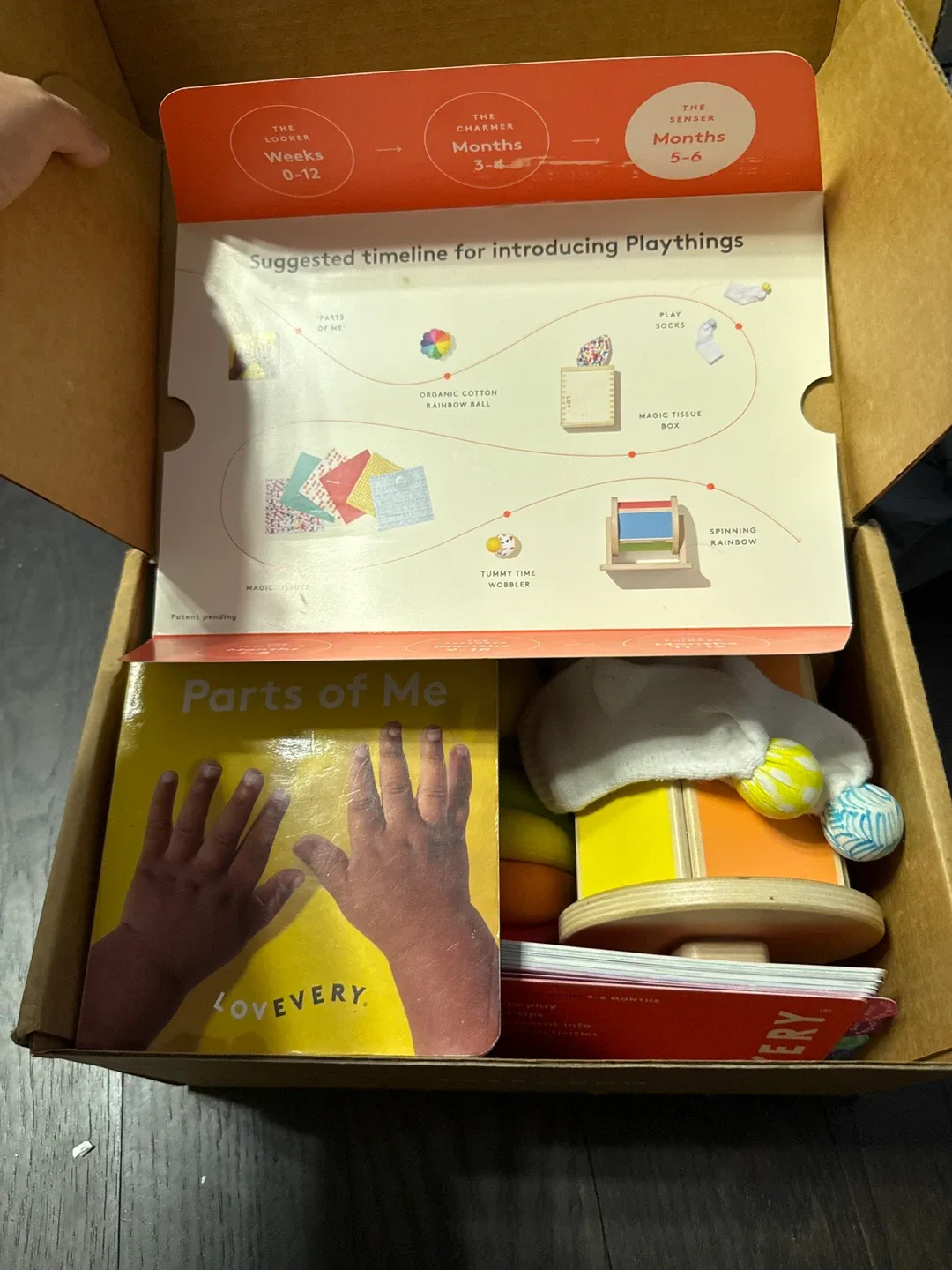 Lovevery Play kit Set 5-6 months