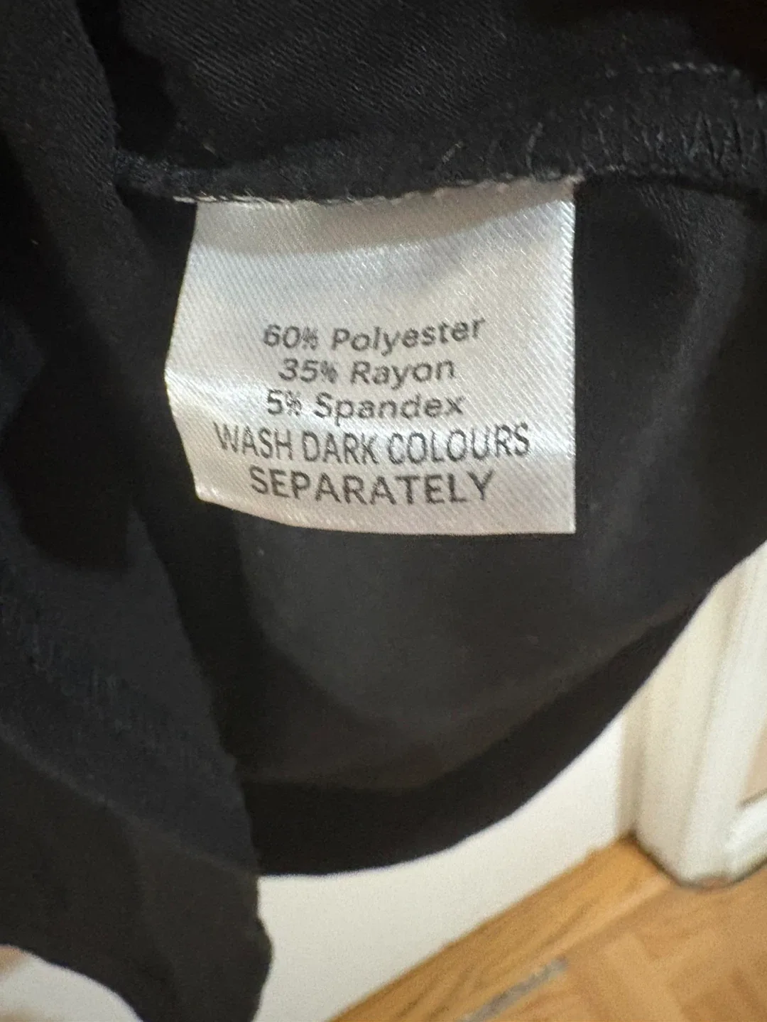 Ofeefan Black Long Sleeve Top - Size XL image indicator(5)