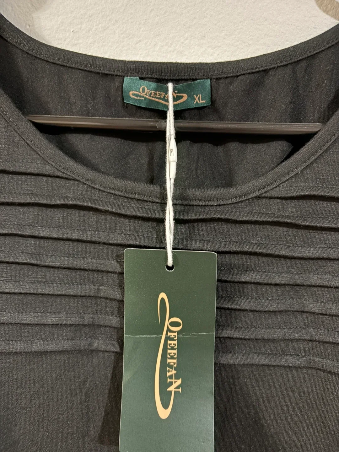 Ofeefan Black Long Sleeve Top - Size XL image indicator(6)