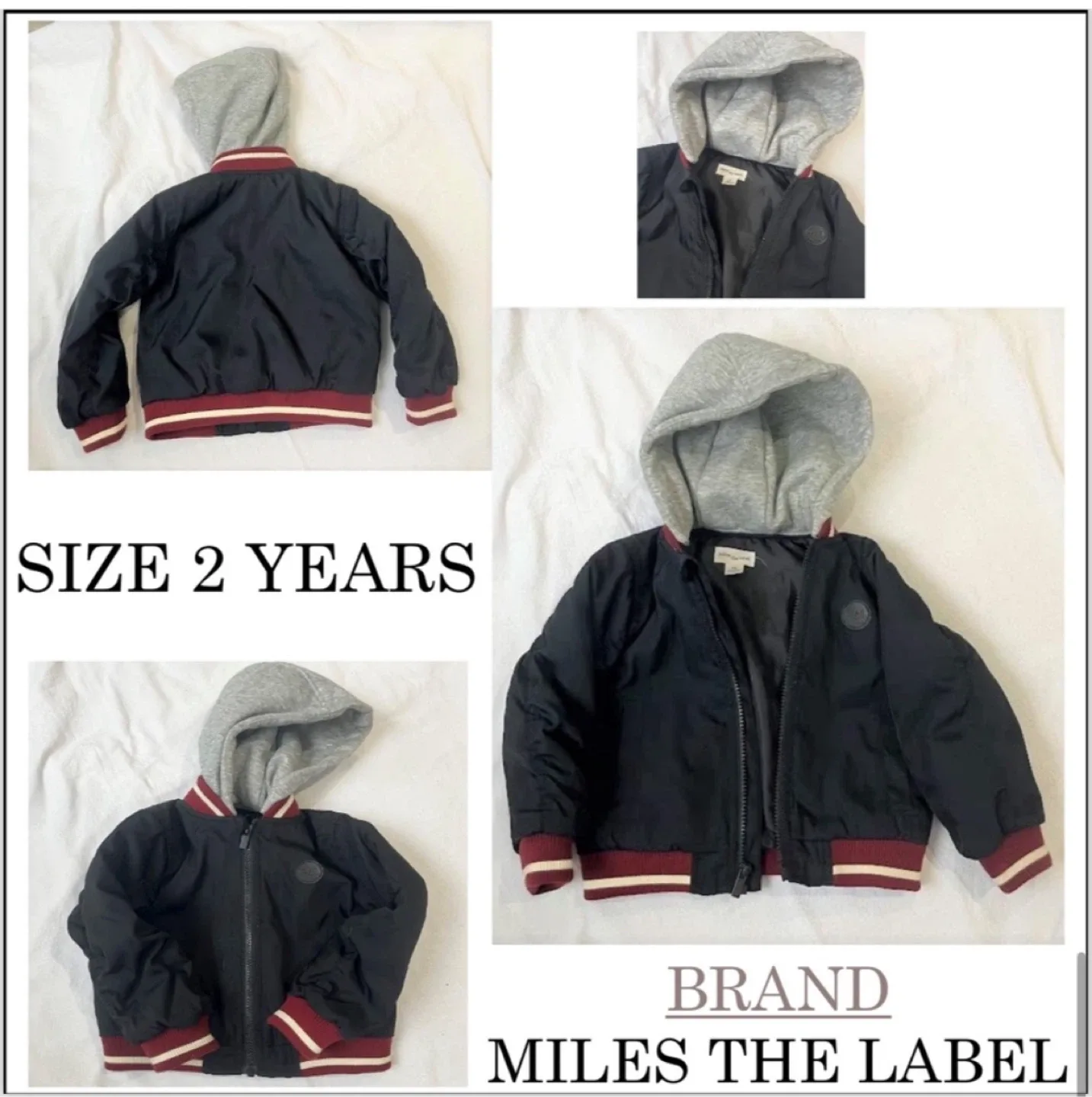 Miles The Label Jacket - Size 2 Years